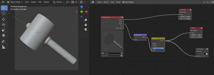 Blender Heightmap